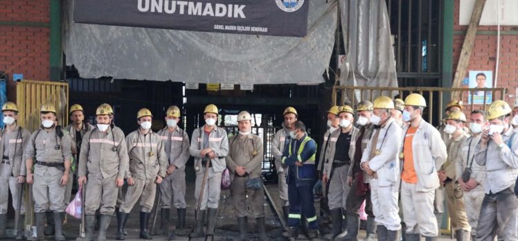 Zonguldak'taki grizu faciasının 11. yılında hayatını kaybedenler anıldı