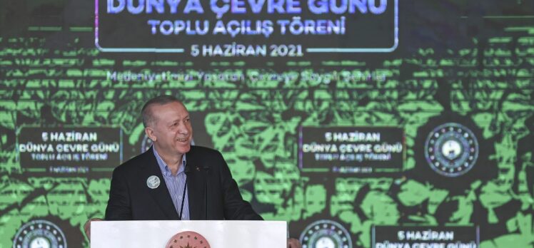 Cumhurbaşkanı Erdoğan, 5 Haziran Dünya Çevre Günü Toplu Açılış Töreni'nde konuştu: (2)