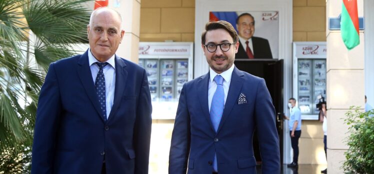 AA Genel Müdürü Karagöz, Azerbaycan Devlet Haber Ajansı Azertac’ı ziyaret etti