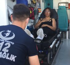 Adana'da darbettikleri kadını sürükleyip çantasını çalmaya çalıştıkları iddiasıyla iki şüpheli yakalandı