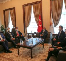AK Parti Genel Başkanvekili Yıldırım, TÜSİAD heyetini kabul etti