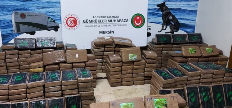 Bakan Muş, Mersin Limanı'nda 463 kilogram kokain ele geçirildiğini bildirdi