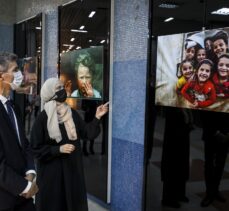 Başkentte Kızılay Metro Sanat Galerisi'nde “Mülteci Hikayeleri Fotoğraf Sergisi” açıldı
