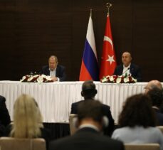 Çavuşoğlu, Rus mevkidaşı Lavrov ile ortak basın toplantısında konuştu: (4)