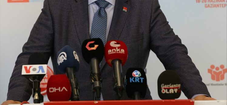 CHP Sözcüsü Faik Öztrak, Gaziantep'te gündemi değerlendirdi: