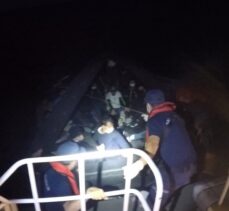 Datça açıklarında 19 düzensiz göçmen kurtarıldı