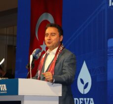 DEVA Partisi Genel Başkanı Babacan Balıkesir'de partisinin ilçe kongresine katıldı