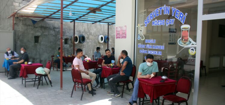 Doğu Anadolu'da kademeli normalleşme kapsamında işletmeler müşteri kabul etmeye başladı