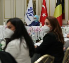Emine Erdoğan Brüksel'de Maarif Vakfının istişare toplantısına katıldı