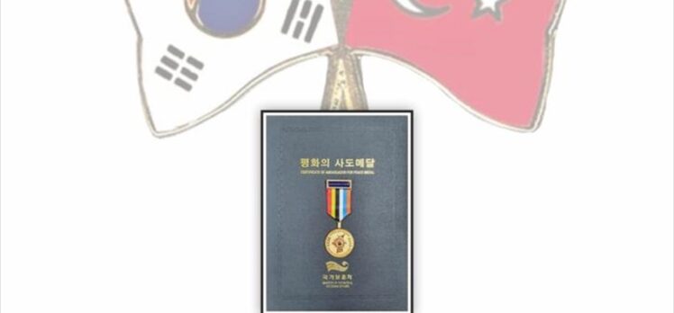 Güney Kore'den Kore Savaşı'na katılan gazi ve şehitlerin ailelerine “Barış Madalyaları”