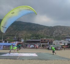 Hatay'da, Türkiye Yamaç Paraşütü Hedef Şampiyonası 3. Etap Yarışması sona erdi