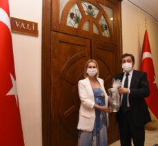 Hırvatistan'ın İstanbul Başkonsolosu İvana Zerec, Muğla Valisi Tavlı'yı ziyaret etti