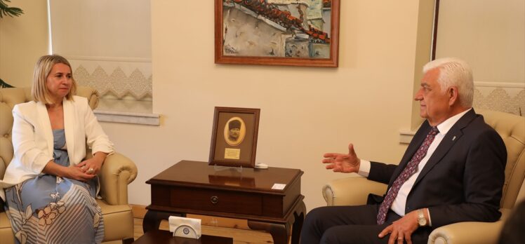 Hırvatistan'ın İstanbul Başkonsolosu İvana Zerec, Muğla'da temaslarda bulundu
