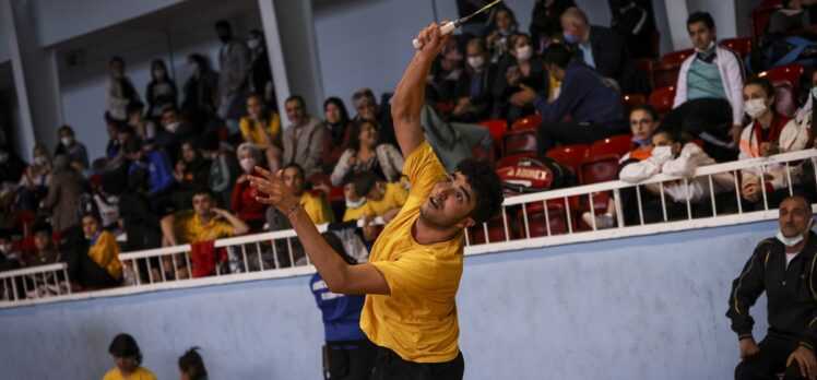 İşitme Engelliler Badminton Türkiye Şampiyonası, Ankara'da yapıldı