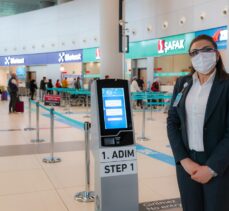 İstanbul Havalimanı'nda PCR sonuçları kısa sürede yolculara bildiriliyor