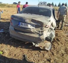 Mardin'de otomobilin devrilmesi sonucu 1'i ağır 4 kişi yaralandı