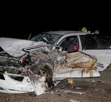Muğla'da iki otomobil çarpıştı: 1 ölü, 4 yaralı