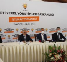 Özhaseki, AK Parti Yerel Yönetimler Başkanlığı İstişare Toplantısı'nda konuştu:
