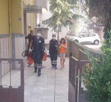 Samsun'da kolu asansöre sıkışan kız çocuğunu itfaiye ekipleri kurtardı