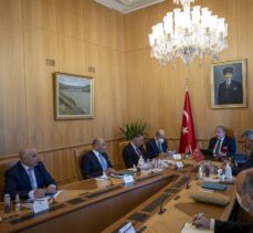 TBMM Başkanı Mustafa Şentop, Ürdün Temsilciler Meclisi Filistin Komitesi heyetini kabul etti: