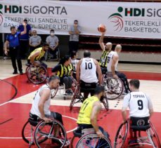Tekerlekli Sandalye Basketbol Süper Ligi play-off yarı final serileri başladı