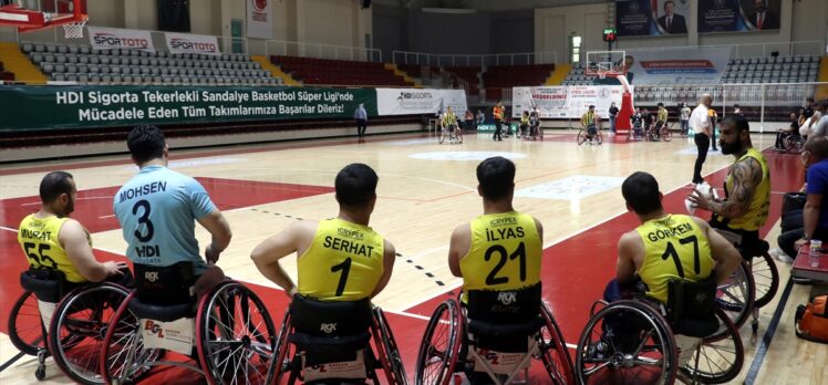 Tekerlekli Sandalye Basketbol Süper Ligi'nde ilk finalist İzmir Büyükşehir Belediyesi