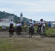Trabzon'da 4. Rahvan At Yarışları gerçekleştirildi