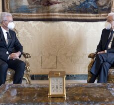Türkiye'nin Roma Büyükelçisi Gücük, İtalya Cumhurbaşkanı Mattarella'ya güven mektubunu sundu