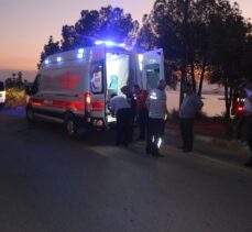 Adana'da dengesini kaybederek uçurumdan düşen kişi yaralandı