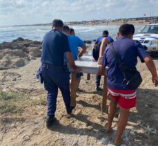 Adana'da denize giren 5 kişiden biri boğuldu