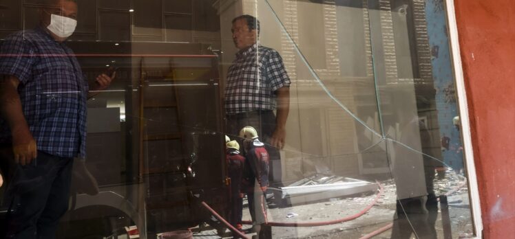 Ankara Siteler'de bir binada meydana gelen patlamada 2 kişi yaralandı
