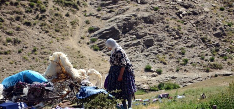 Bitlis'te sağlık ekipleri yaylaları dolaşarak göçerlerin aşılarını yapıyor