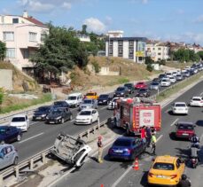 Büyükçekmece'de trafik kazası: 6 yaralı