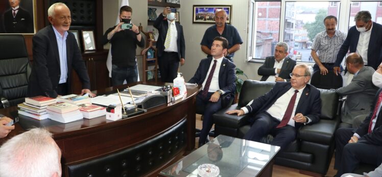 CHP Ekonomi Masası heyeti, Trabzon'da ziyaretlerde bulundu