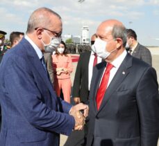 Cumhurbaşkanı Erdoğan, KKTC'den ayrıldı