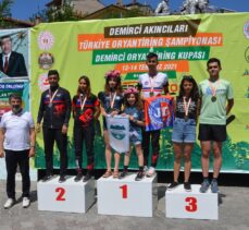 Demirci Akıncıları Türkiye Oryantiring Şampiyonası sona erdi
