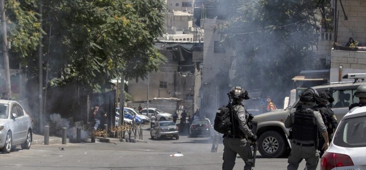 İsrail güçleri Doğu Kudüs’te tehcir ve yıkım karşıtı protestoya müdahale etti