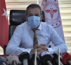 Elazığ Sağlık Müdürü Polat aşılama oranında yüzde 54,82'ye ulaştıklarını açıkladı: