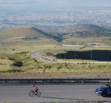 Erciyes 2021 Yol Bisikleti Yarışları'na devam edildi