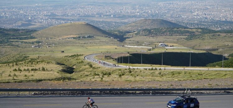 Erciyes 2021 Yol Bisikleti Yarışları'na devam edildi