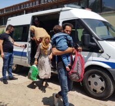 Erzincan'da yasa dışı yollarla yurda giren 27 yabancı uyruklu yakalandı