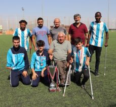 Eyyübiye Belediyespor Ampute Futbol Takımı, Süper Lig'e yükselmenin sevincini yaşıyor