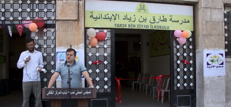 Fırat Kalkanı Harekatı bölgesindeki Bab'da eğitim seferberliği başlatıldı
