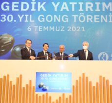 Gedik Yatırım, 30. yılını Borsa İstanbul'da gong töreni ile kutladı