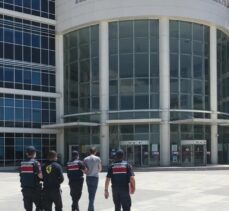 Kayseri'de jandarmanın yakaladığı kablo hırsızları tutuklandı