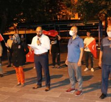 Kayseri'de Mescid-i Aksa'ya yapılan baskına tepki