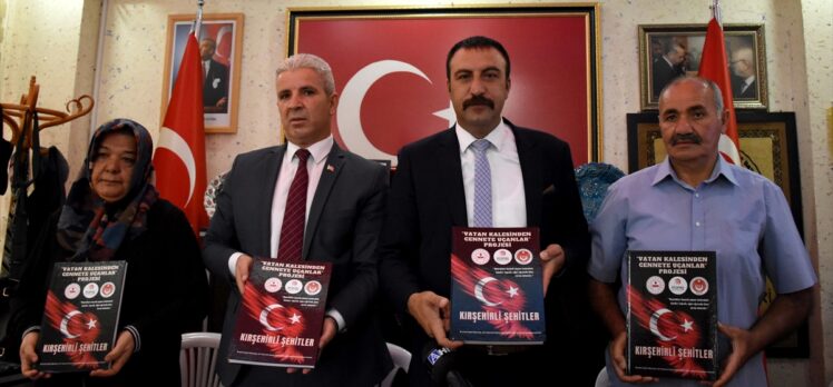 Kırşehir'in vatan kahramanları “şehitler albümü” ile yaşatılacak