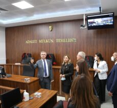 KKTC Meclisi Hukuk, Siyasi İşler ve Dış İlişkiler Komitesi ​​Başkanı Öztürk'ten Türkiye Adalet Akademisine ziyaret