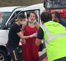 Kuzey Marmara Otoyolu'nda trafik kazası: 1 ölü, 4 yaralı