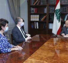 Lübnan Cumhurbaşkanı Avn, hükümeti kurmakla görevli Hariri ile bugünkü görüşmesinin olumlu geçmesinden umutlu
